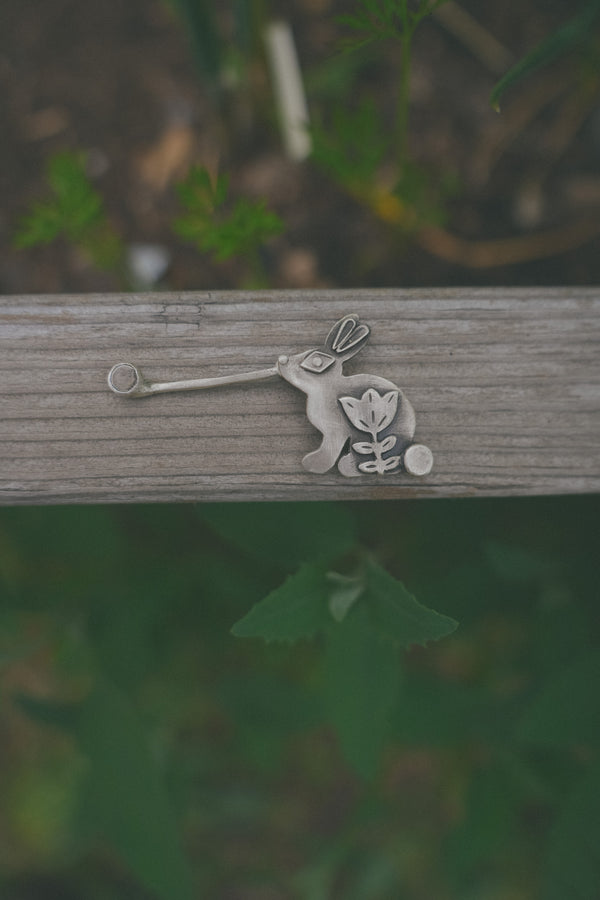 CORE Collection PREORDER ~ Folk Bird Birk Clip ~ Sterling Silver