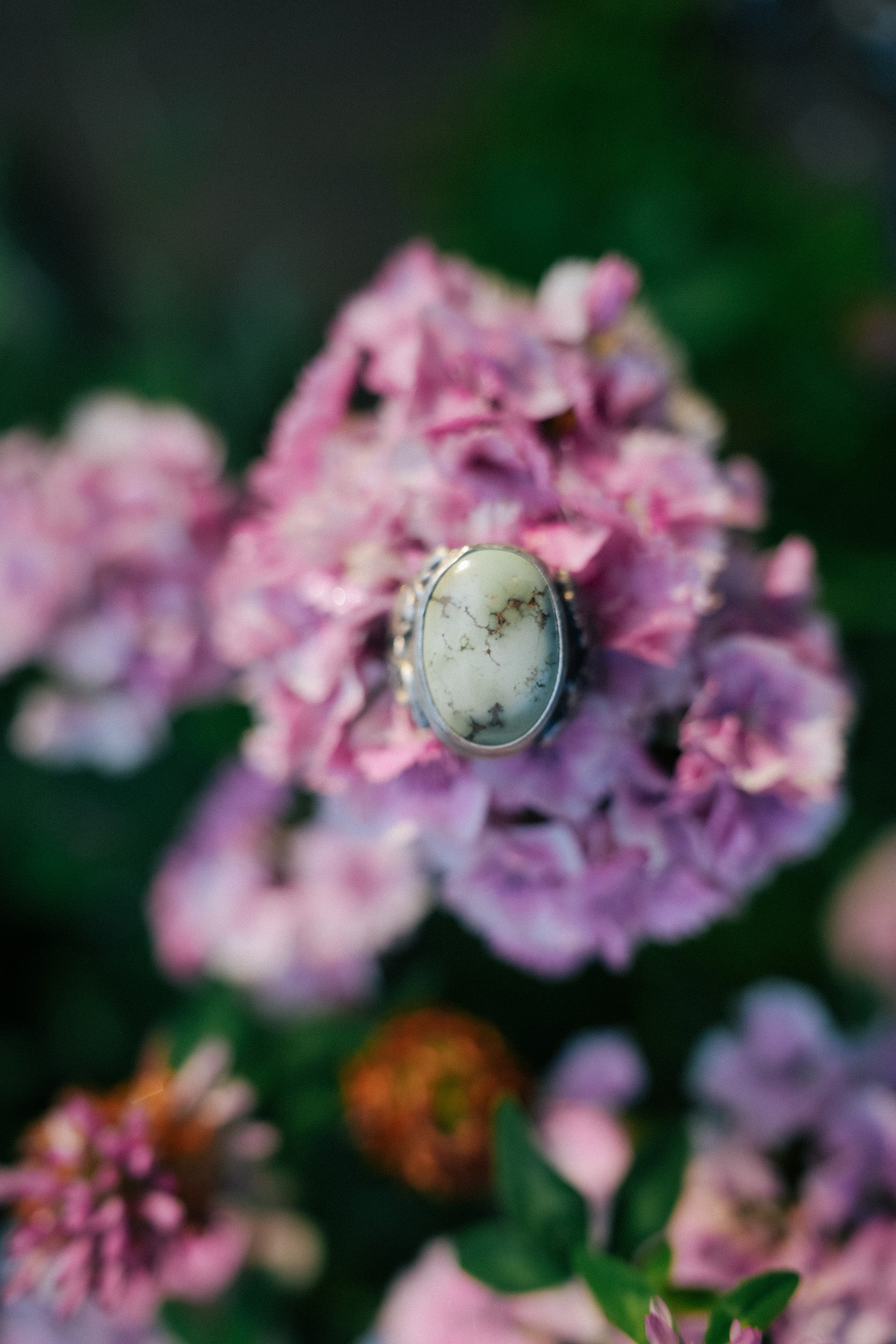 The Pollinator  Fable Signet Ring ~ Sterling Silver ~ Size 7.5