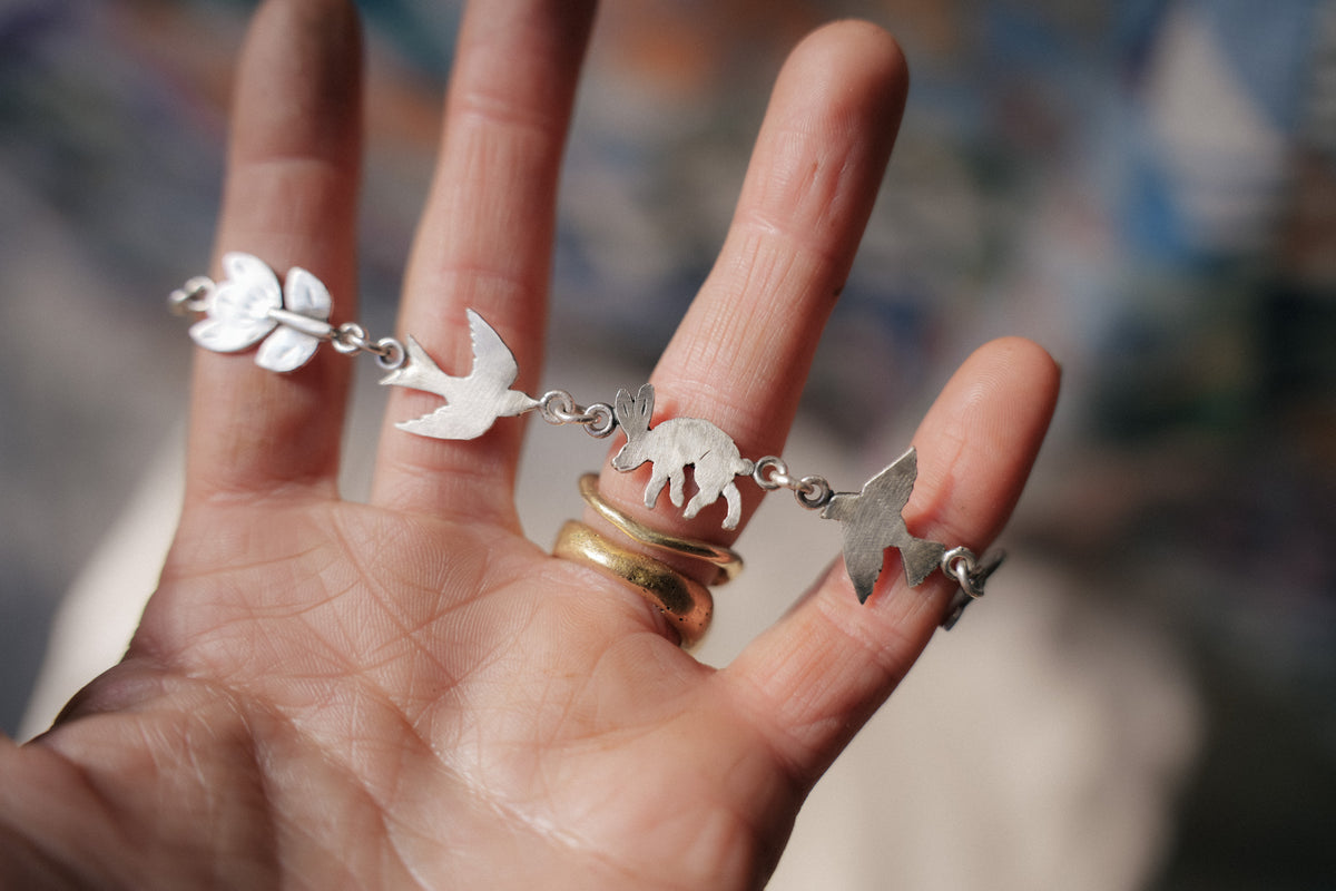 PREORDER CORE COLLECTION ~ The Fable Choker ~ Reclaimed Sterling Silver