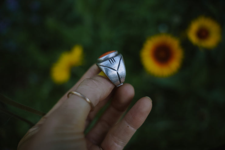 The Fortress Signet Ring ~ Size 6.25/6.5