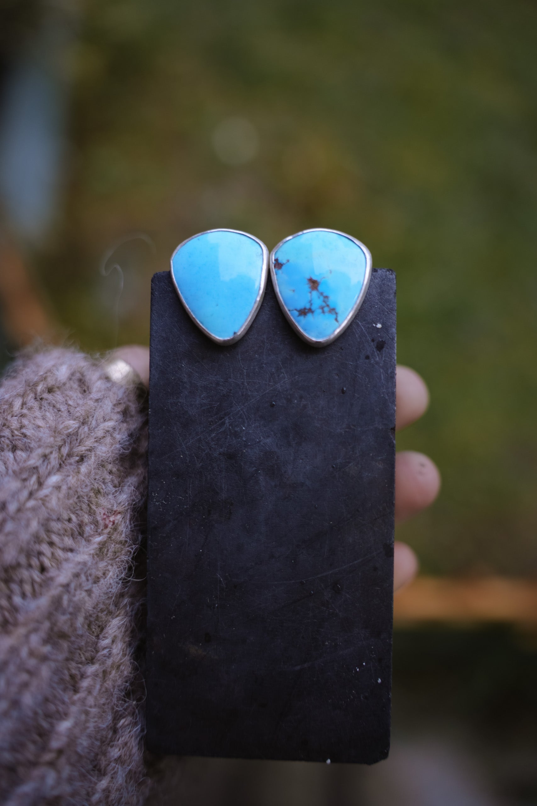 Touchstone Posts ~ Sterling Silver