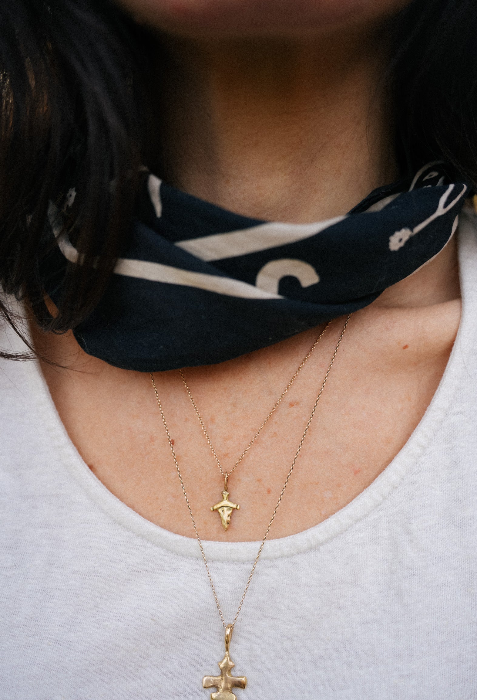 PREORDER CORE ~ Tiny Armor ~ Mini Dagger Necklace ~ 14K Gold
