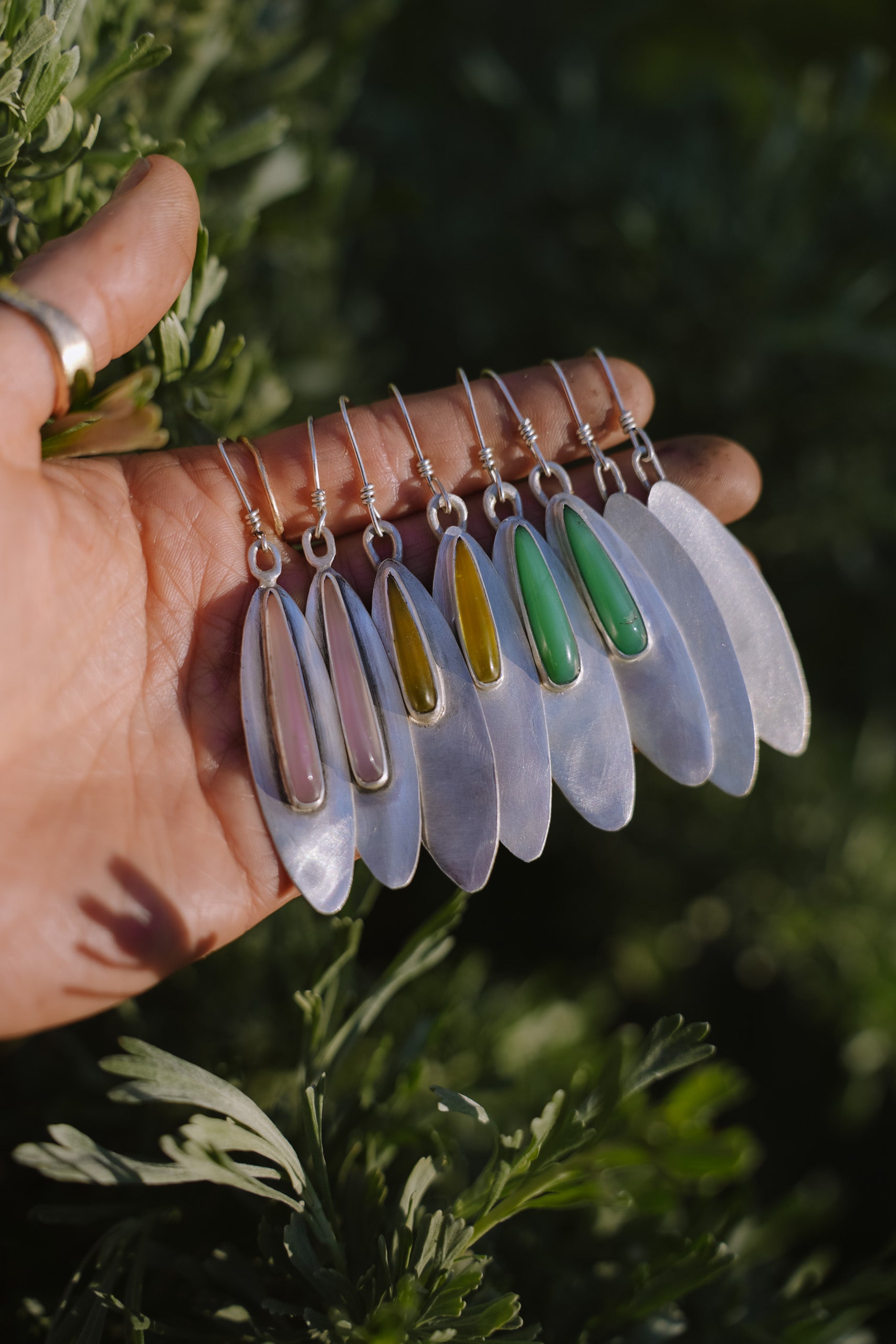 The Sliver Earrings ~ Sterling Silver