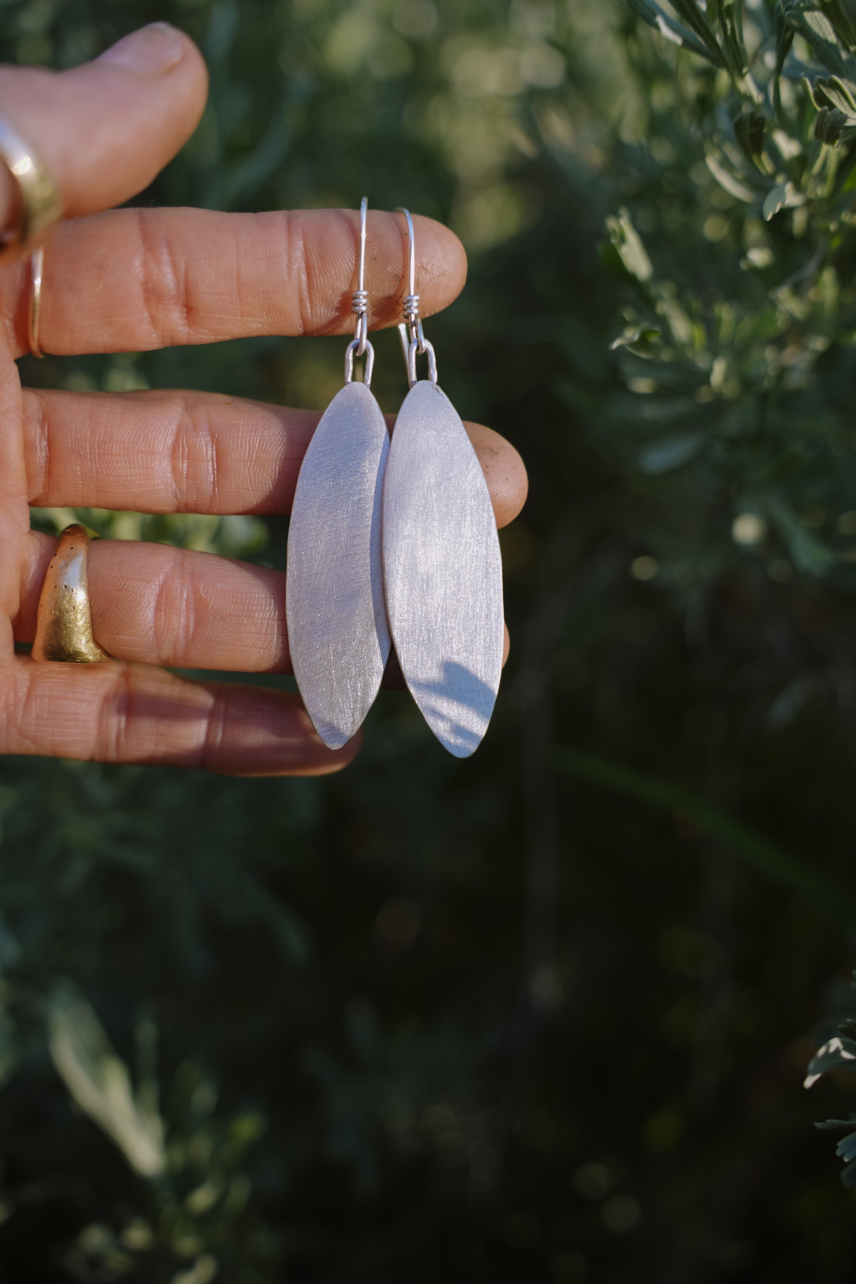 The Sliver Earrings ~ Sterling Silver