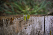 Vesuvianite Spike Earrings ~ small