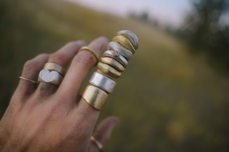 CORE Collection PREORDER ~ Little Spoon Ring ~ SIngle ~  Sterling Silver