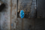 Cerulean Ring ~ Size 6.25/6.5 ~ Wide Band