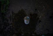 Rainbow in the Desert Ring ~ 14kt Gold + Sterling Silver ~ Wide Band ~ Size 6.75-7.0
