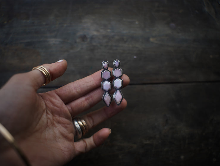 Kaleidoscope Posts ~ Pink Opal