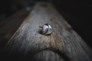 Pink Opal Slim Signet Ring ~ Size 6