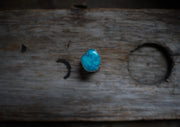 Cerulean Ring ~ Size 6.5 (Wide Band)
